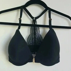 Lively 32DDD front close lightly padded underwire Bra Set